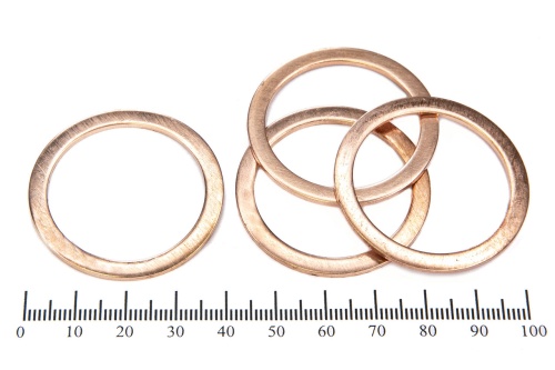 Шайба медная 32х40х1.5