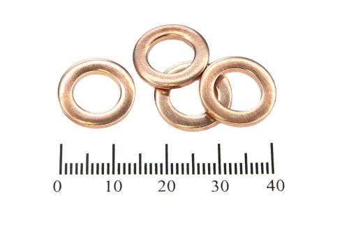 Шайба медная 9х15х1.5