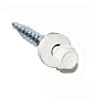 Саморез кровельный 4.8x70 RAL9003 по дереву (1 500шт) арт.1186045CDEK
