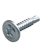 Саморез с прессшайбой 4.2x41 со сверлом оцинк. (15кг) арт.1190576CDEK