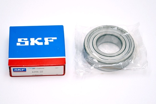 Подшипник SKF 6206 ZZ (80206) 30*62*16мм (шт)