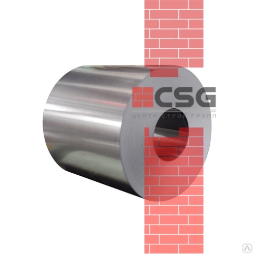 Лист нержавеющий х/к холоднокатаный 0.5х1250 BA+PE (зеркальный) AISI 304 (08Х18Н10), ширина 1250