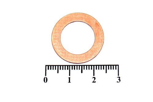 Шайба медная 14х22х0.5