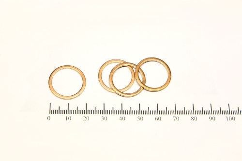 Шайба медная 17х21х1.0