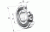 Подшипник 6007 2RS (180107) 35*62*14мм (шт)