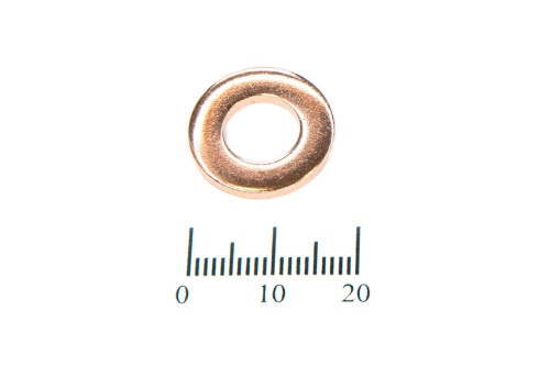 Шайба медная 9х18х2.0